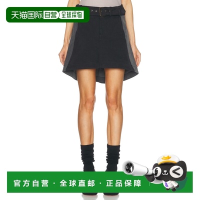 1h可退 香港直邮J.W. Anderson 女士 拼接迷你半身裙 DK0024PG165