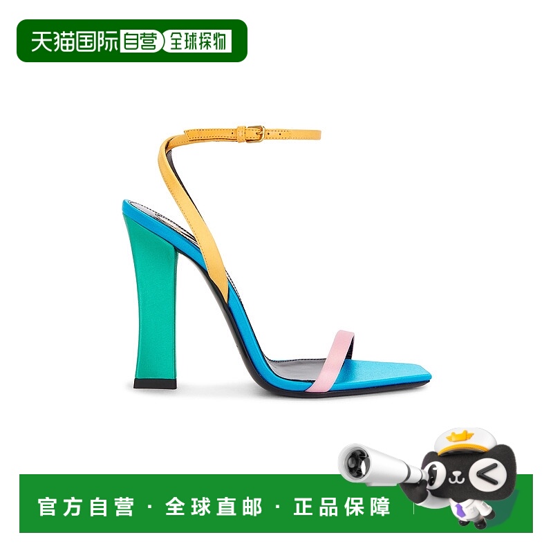 1h可退 香港直邮Saint Laurent 圣罗兰 女士 露趾高跟凉鞋 818184