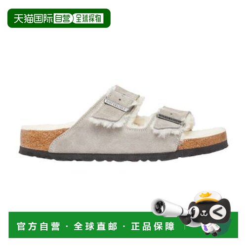 自营欧洲直邮birkenstock Arizona Fell 皮革凉鞋一脚蹬厚底