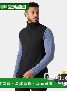 自营欧洲直邮Helly Hansen 男士黑色聚酰胺Odin轻质弹力绝缘背心2