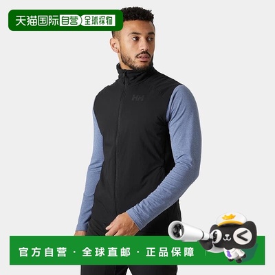 自营欧洲直邮Helly Hansen 男士黑色聚酰胺Odin轻质弹力绝缘背心2