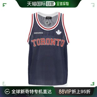 S71NL0088S246 香港直邮Dsquared2 男士 二次方 Toronto 运动背心