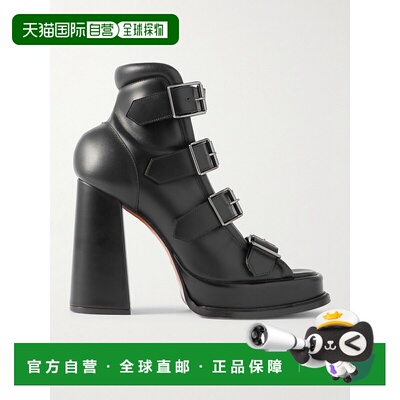 1h可退 香港直邮mcqueen 亚历山大 麦昆 女士 笼状高跟凉鞋 82145