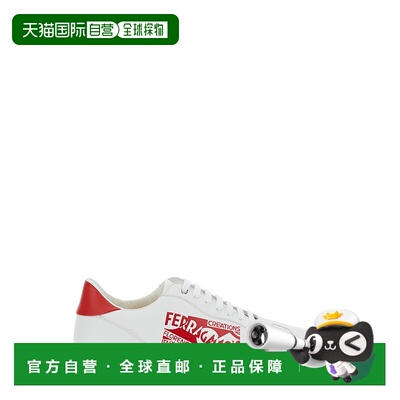 香港直邮Salvatore Ferragamo 菲拉格慕 男士 'Achille' 白色低帮