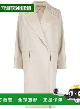 香港直邮MaxMara 麦斯玛拉 女士 浅褐色外套 2310110132600MESCAL
