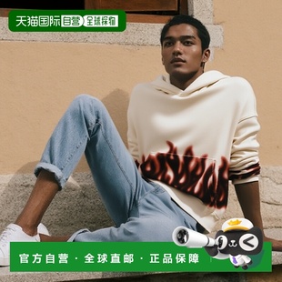 棕榈天使 Angels 男士 FLAMES 连帽套 1h可退 宽松款 香港直邮Palm