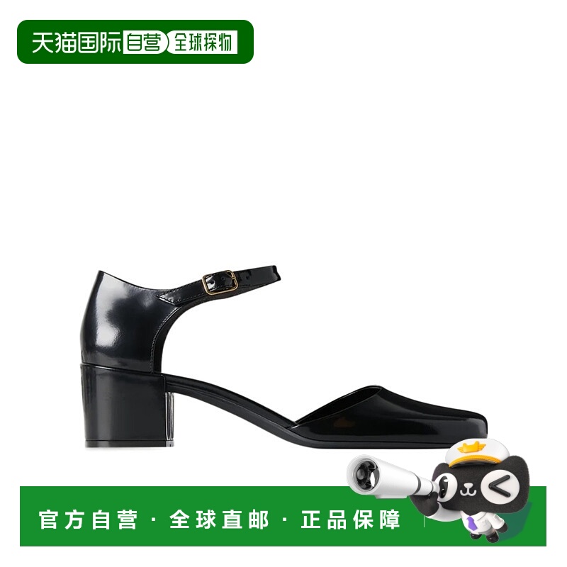 香港直邮The Row Penelope 踝带皮革高跟鞋 F1673L604