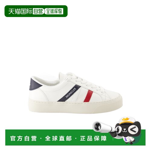 1h可退 香港直邮Moncler 圆头低帮休闲鞋 K109B4M00160M4496