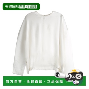 香港直邮Toteme 长袖缎面上衣 261-WRT0800-FB0546