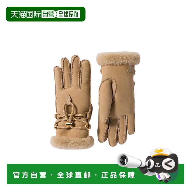 香港直邮Miu Miu 羊毛皮手套 5GG2342IDK