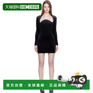 黑色连衣裙 1h可退 女士 穆勒 25F3RO17576025 香港直邮Mugler