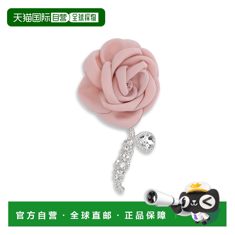 1h可退 香港直邮magda butrym 女士 水晶玫瑰水滴单耳环 711925PI