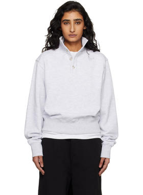 1h可退 香港直邮Entire Studios 女士 灰色 Port Pullover 套头衫