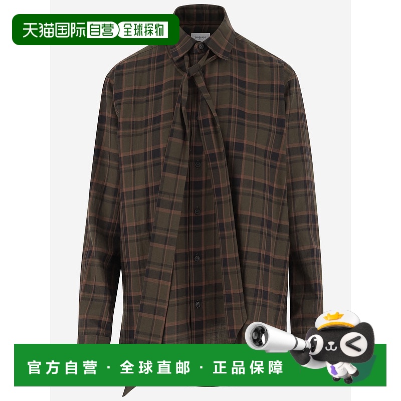 1h可退 欧洲直邮saint laurent 女士 衬衫长袖
