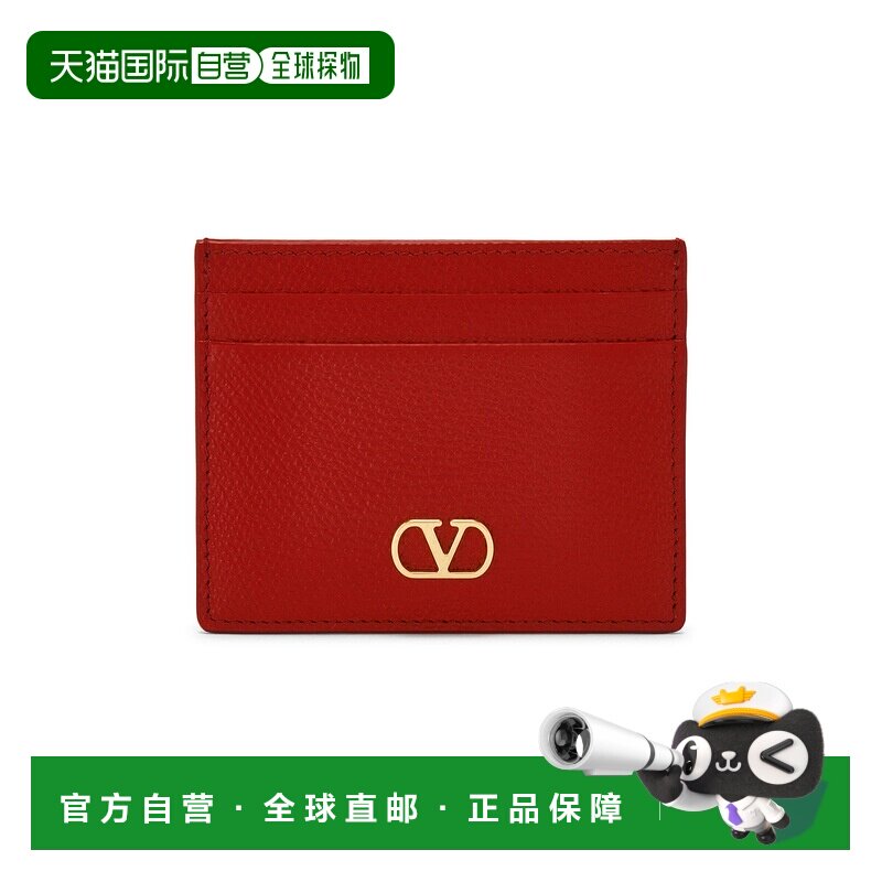 美国直邮valentino 华伦天奴 女士 V 徽标标志卡套 8W0P0AJ7SNP