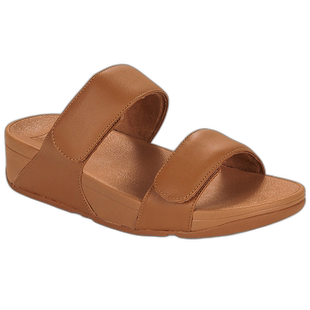 欧洲直邮FitFlop 飞适福 女士 Lulu Adjustable Leather Slides