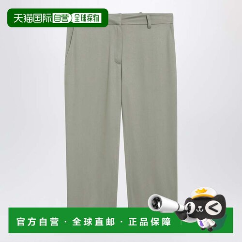 1h可退 香港直邮The Frankie Shop 女士 Sage capri 绿色裤子 TTF
