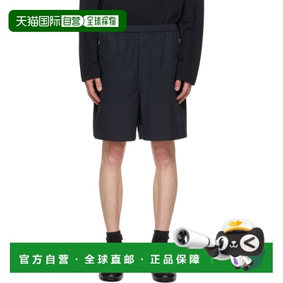 1h可退 香港直邮Jil Sander 吉尔 桑达 男士 黑色短裤 J22KA0382J