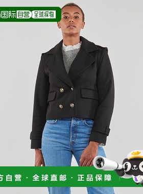 欧洲直邮Only 女士 ONLMOLLY SHORT JACKET CC OTW 大衣 黑色