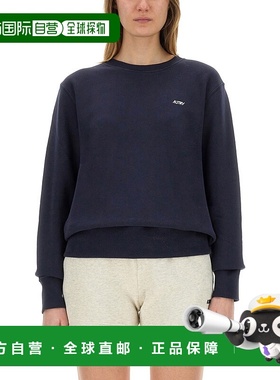 1h可退 香港直邮AUTRY 男士 刺绣徽标卫衣 SWPMA1JB blue蓝色 舒