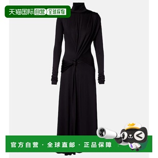 女士 香港直邮VICTORIA 贝克汉姆 维多利亚 褶皱高领中长 BECKHAM