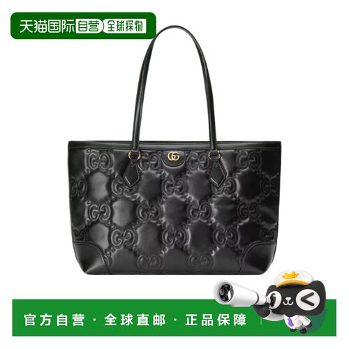 自营 Gucci GG绗缝中号单肩包 631685UM8IG托特包【付后1h可退】