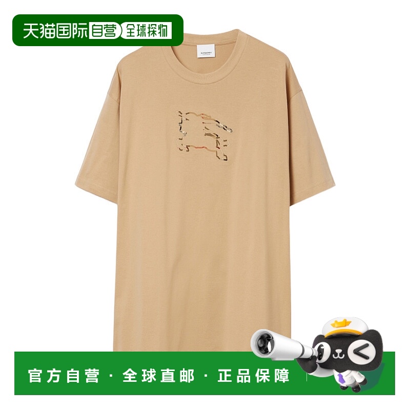 1h可退 【99新未使用】香港直邮Burberry 巴宝莉 男士 短袖徽标T