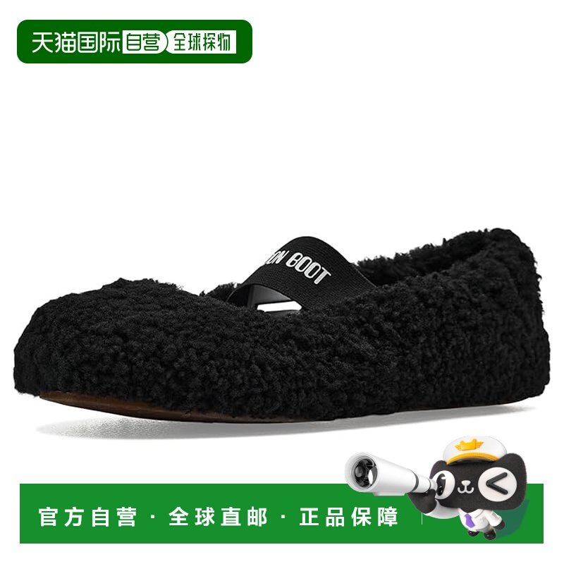 1h可退 香港直邮moon boot 月亮靴 女士 毛羊皮芭蕾平底鞋,女鞋,时装凉鞋,淘宝优惠券,粉丝福利购,淘宝优惠卷