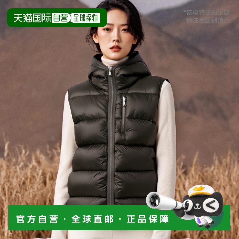 香港直邮Rick Owens 无袖羽绒马甲 RU02D6746NPD4 高端流行休闲