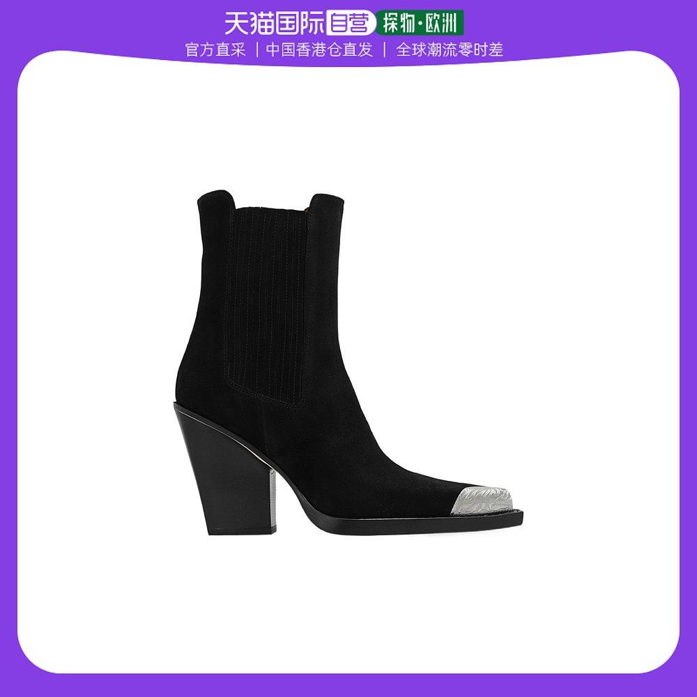 香港直邮paris texas 高跟踝靴 px959xvb03offblack