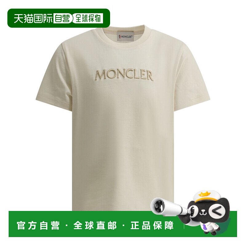 1h可退 香港直邮Moncler 盟可睐 女童 T恤T恤童装 8C00009K89AT90