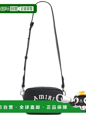 1h可退 香港直邮AMIRI 男士 Hollywood 相机包 AMBGCM1028皮革