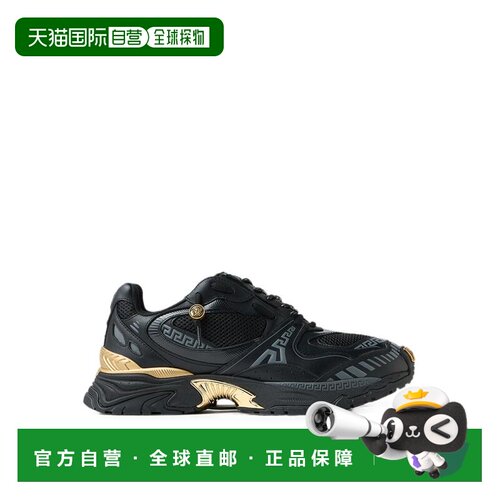 香港直邮VERSACE 男士运动鞋 1A1910610261886BL5【付后1h可退】