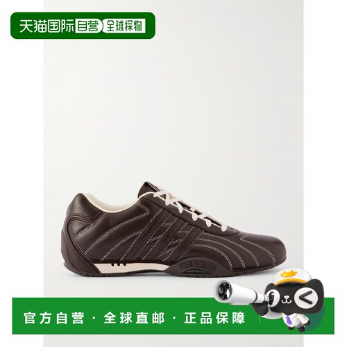 1h可退 香港直邮Adidas 女士 Adi Racer Lo 绗缝皮质运动鞋 JS155