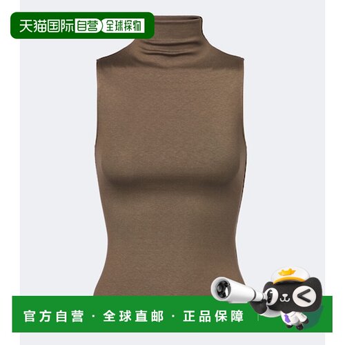 香港直邮ralph lauren 拉尔夫劳伦 女士 真丝混纺高领上衣