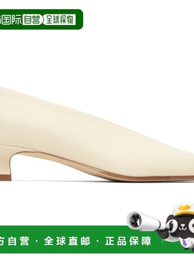 1h可退 香港直邮aeyde 女士 灰白色 Clara Pointed-Toe 低跟鞋 A1