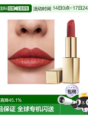 欧洲直邮Estee lauder雅诗兰黛绒雾金管口红3.5g缎光质地#360正品