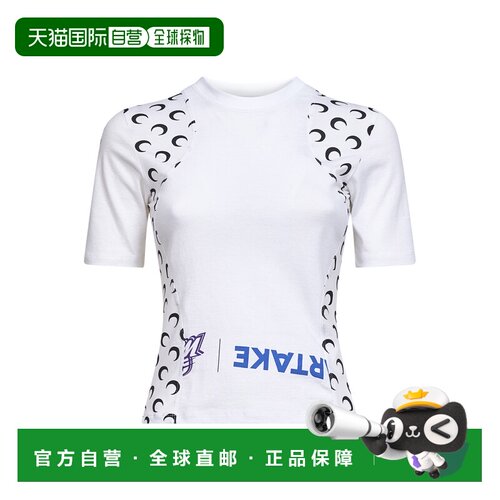 1h可退 香港直邮MARINE SERRE 女士T恤 WTT001BUJER0003WH15 SS20