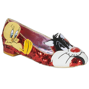 欧洲直邮Irregular Choice 女士 芭蕾舞鞋 平底鞋 LOONEY TUNES 8