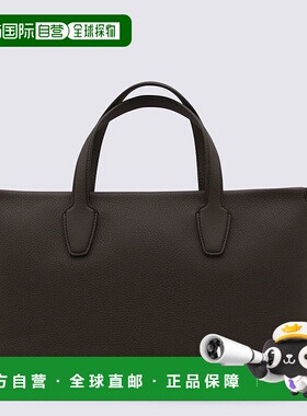 1h可退 香港直邮The Row 女士 Marcel 织纹皮革手提包 W1909L129