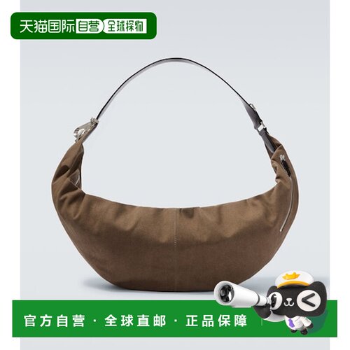 香港直邮Lemaire 男士 XL Quiver 卡扣棉帆布肩包 BG0202LF1400