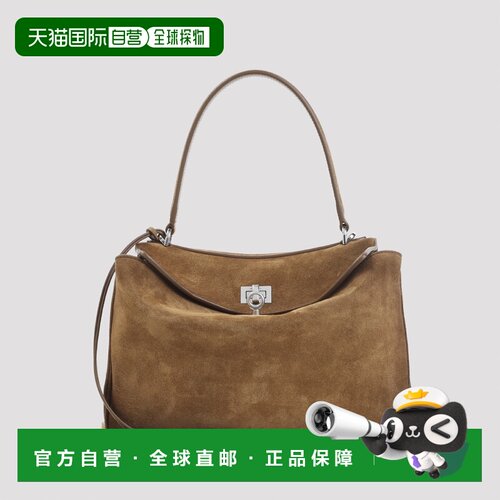 1h可退 欧洲直邮BALENCIAGA 女士斜挎包 7897792AB4G2533 CO 棕色