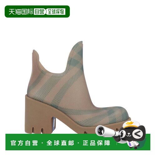 1h可退 香港直邮Burberry 巴宝莉 女士 脚踝靴 brown棕色 舒适时