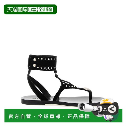 1h可退 香港直邮ISABEL MARANT 女士拖鞋 SD0239FAC2B01SBKSI SS2