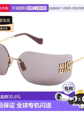 【配眼镜盒】欧洲直邮miu miu 女士 太阳镜新款户外缪缪驾驶墨镜