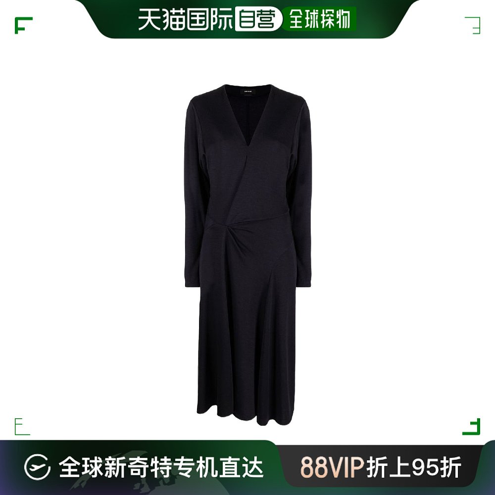 香港直邮Isabel Marant V领长袖连衣裙 RO229622H021I