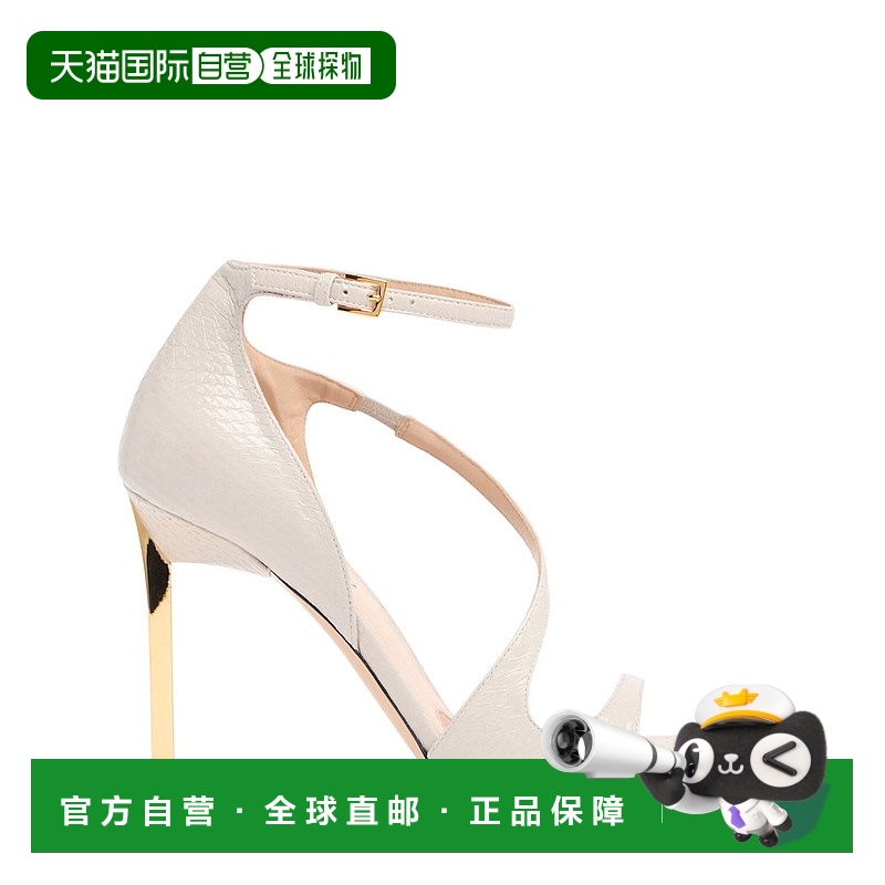 香港直邮Tom Ford 汤姆 福特 女士 105毫米Newton蛇皮凉鞋