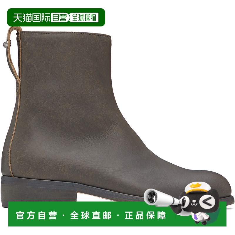 1h可退 香港直邮Our Legacy 女士 灰色 Michaelis 踝靴 A4247MVC