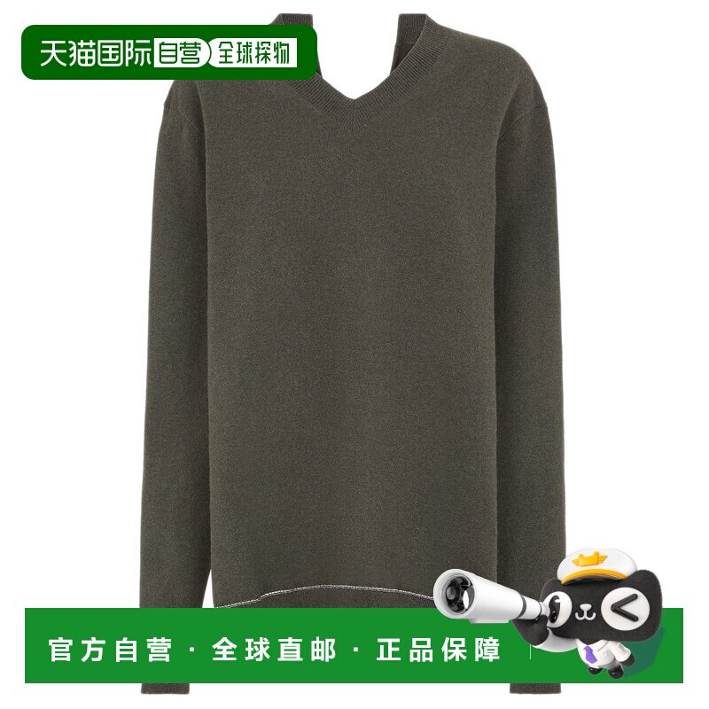 1h可退 香港直邮FENDI 女士针织衫 FZXC59ASJQF0TGC SS2025 绿色