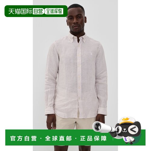 1h可退 美国直邮Polo Ralph Lauren Polo 拉夫 劳伦 男士 条纹亚